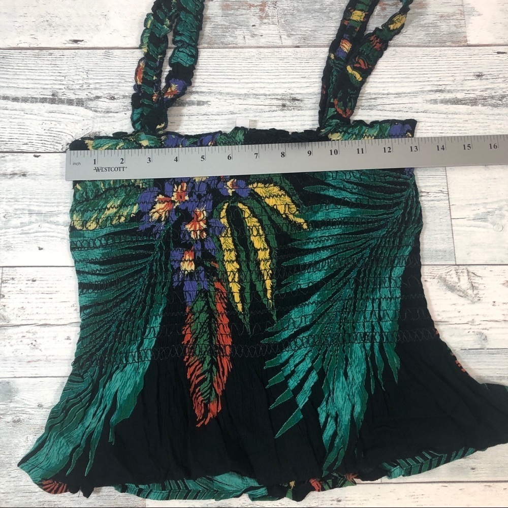 Patrons of Peace Tropical Smock Tank Top NWT Small - Picture 7 of 10